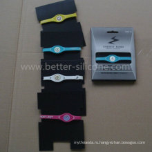 Мода эластомера энергии RFID смарт-резиновые силиконовые браслеты